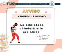 avviso 12 giugno
